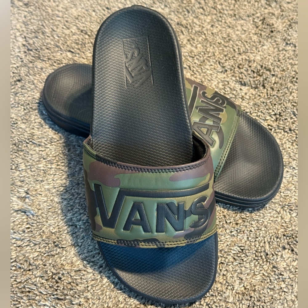 Vans Camo Slides